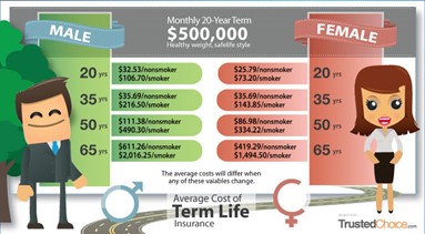 Term Life Insurance Graph